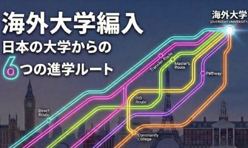 日本の大学から海外大学へ編入するには？サムネイル