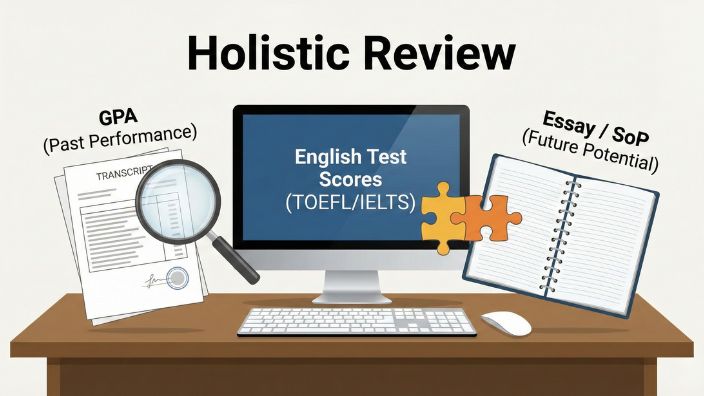 Holistic review components (総合評価の構成要素)