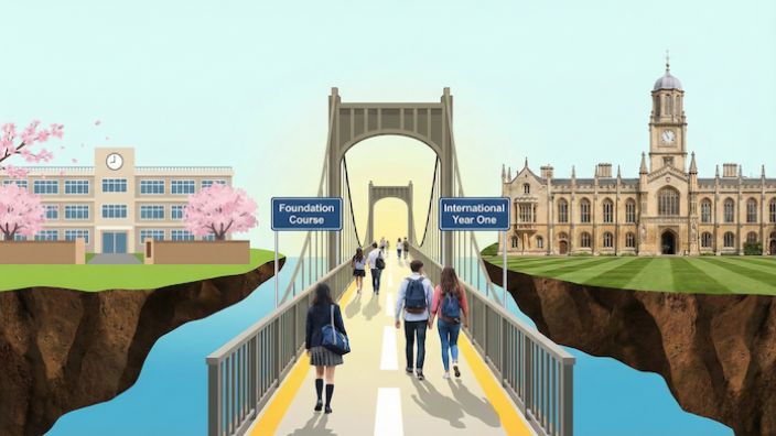 日本の高校と英国の大学を結ぶ進学ルートの橋 